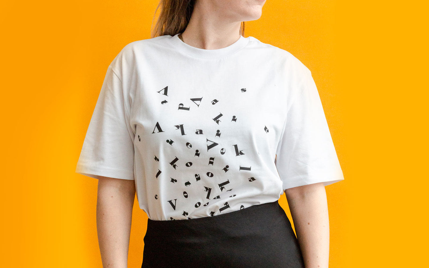 Volkskrant T-shirt - Wit - afbeelding 2