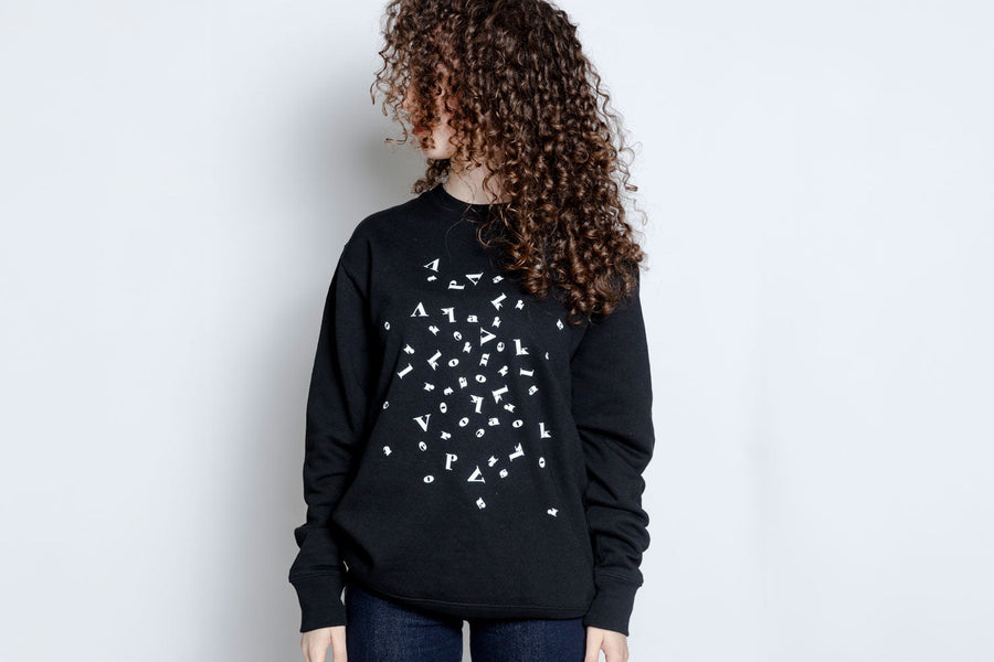 Volkskrant sweater - zwart - afbeelding 1
