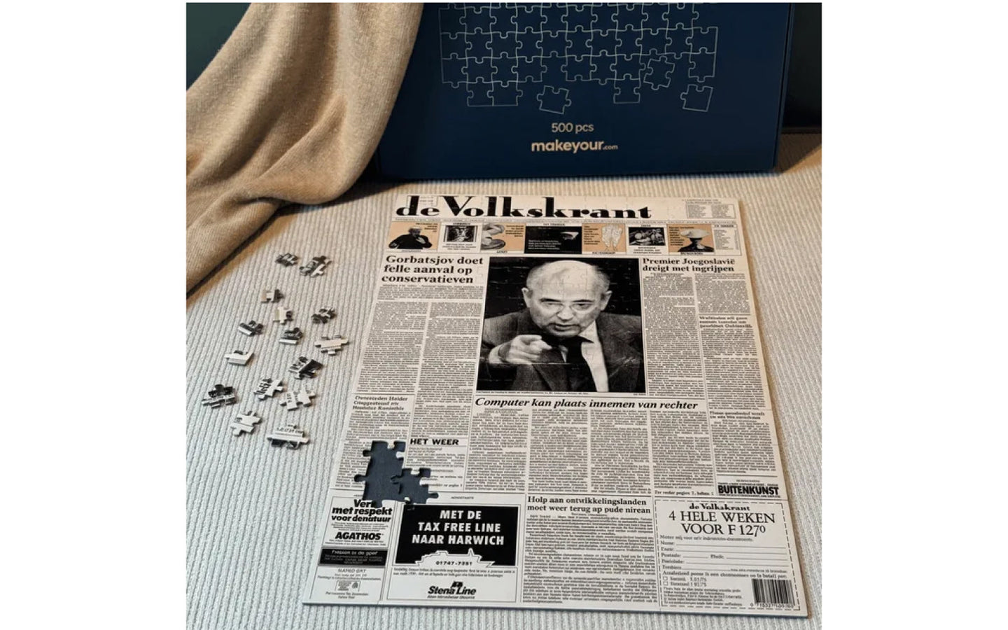 Geboortekrant Puzzel Volkskrant - afbeelding 4