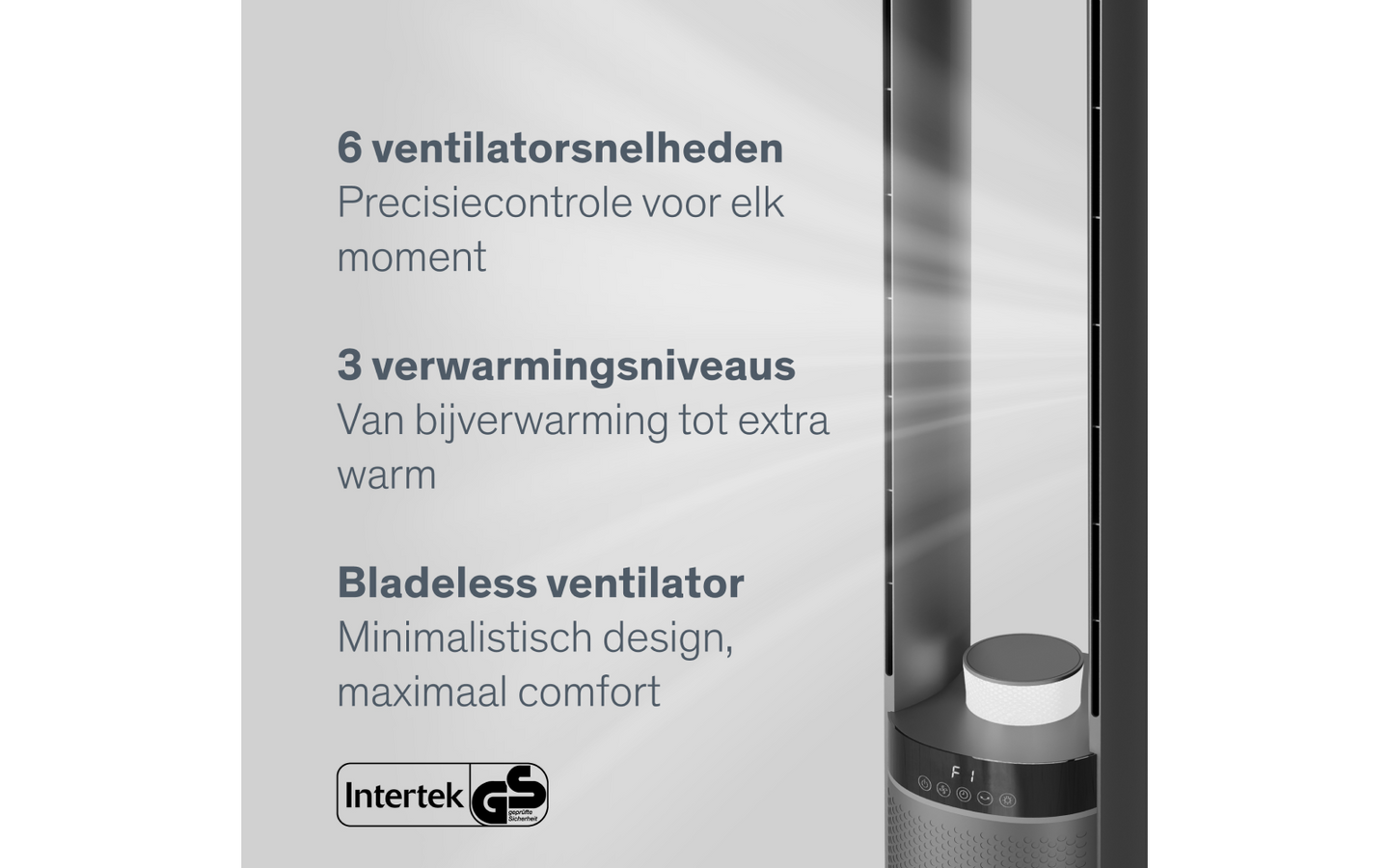 Grote bladloze ventilator - Sinji - afbeelding 10