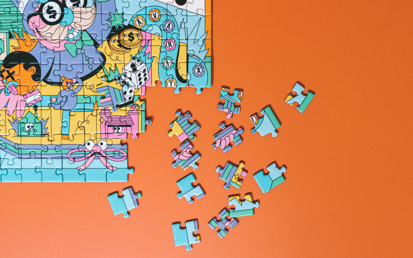 Puzzle in a bag - De Zeven Hoofdzonden puzzel - afbeelding 5