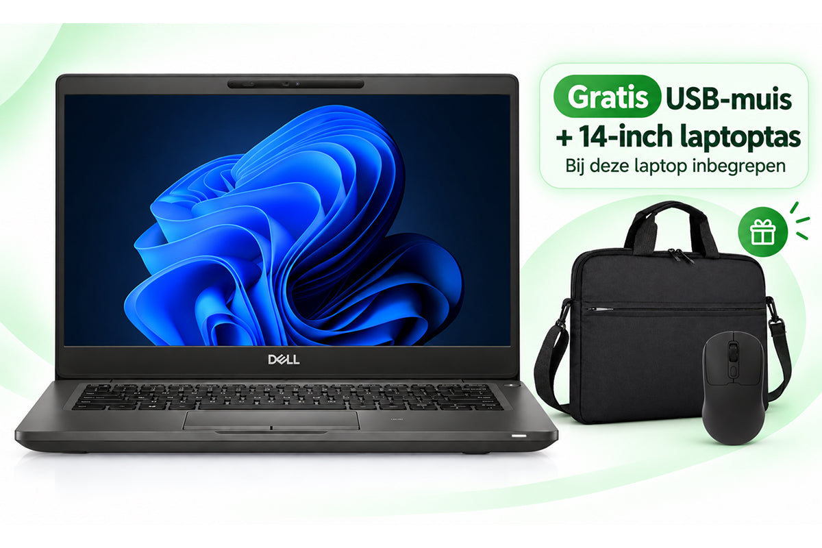 Flashdeal Refurbished Dell Latitude 14.1 incl. gratis draadloze muis en laptoptas - afbeelding 4