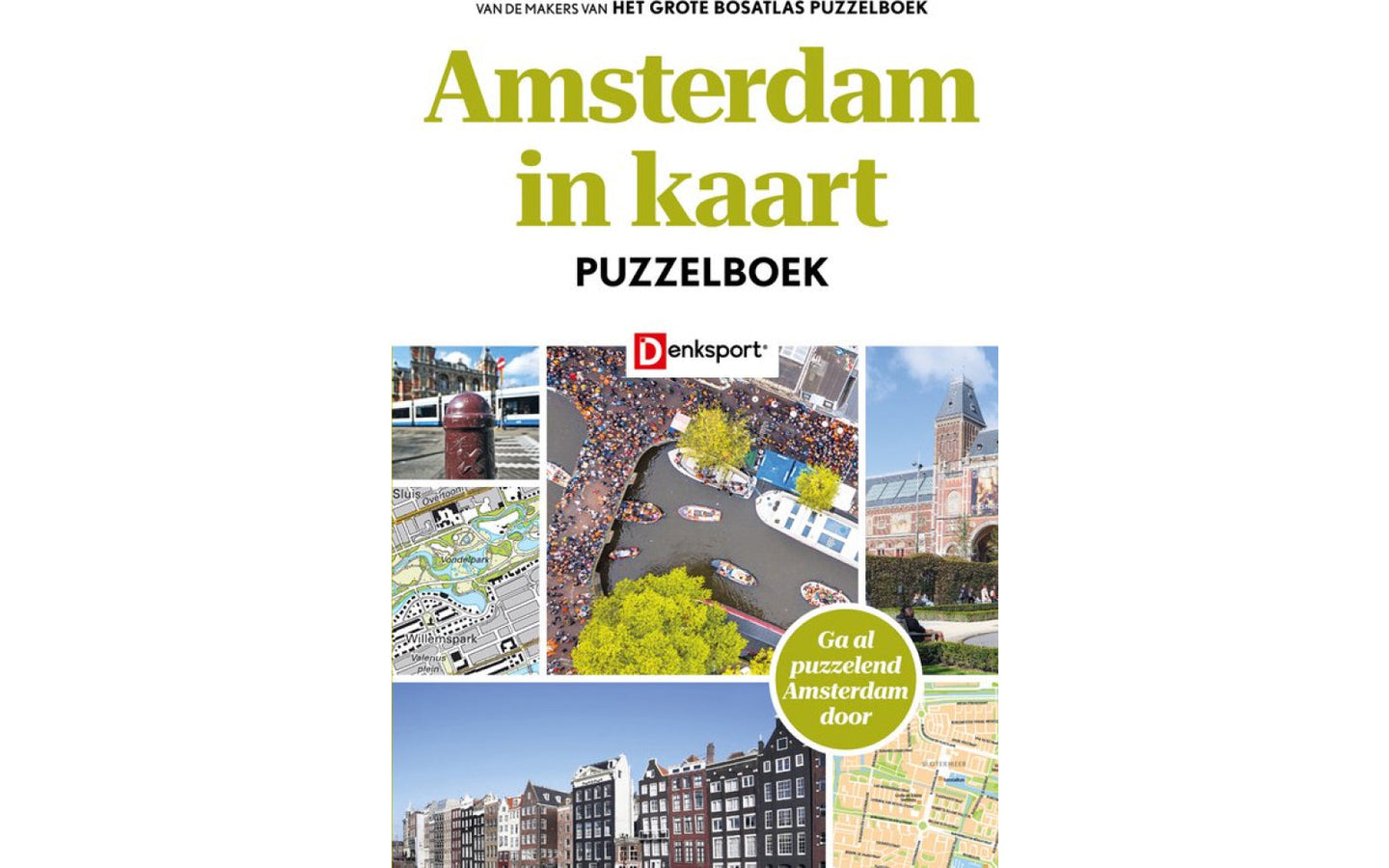 Amsterdam in kaart Puzzelboek - afbeelding 1