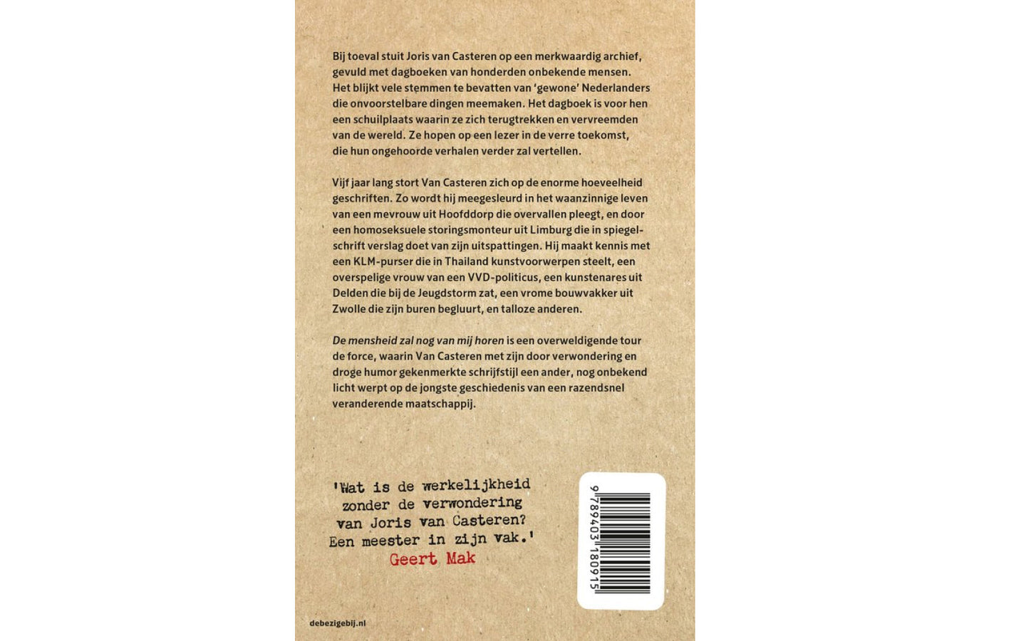 De mensheid zal nog van mij horen - afbeelding 2