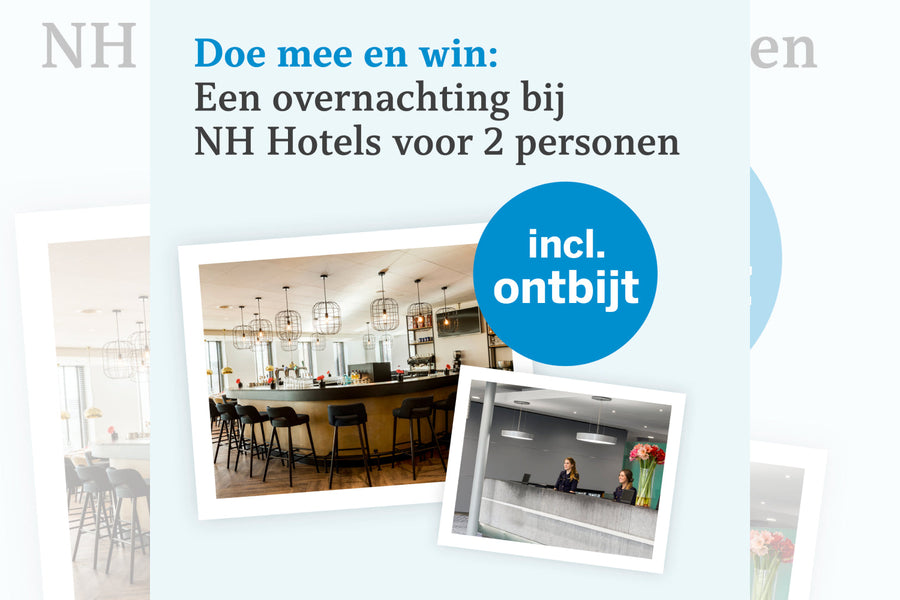 Maak kans op een hotelovernachting bij NH Hotels (2p.) - afbeelding 1