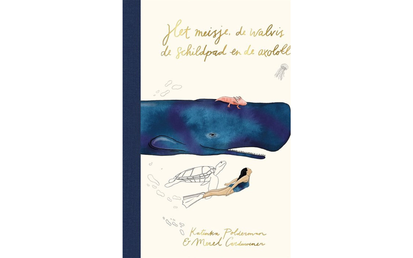 Het meisje, de walvis, de schildpad en de axolotl - afbeelding 1